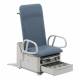 Brewer 5800PLUS-PR46 FLEX™ High-Low Plus Exam Table with Power Back, Blue Fog Upholstery - Open Drawer (The ComfortGrip™ Patient Assist Handles and EasyGlide™ Mobility System are Sold Separately)