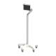 Pegasus Medical 5WRS-TLMD Telemedia Roll Stand with Double Joined Arm (The Tablet is Not Included.)