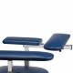 Arm Option - Upholstered Padded Stationary Armrests and Straight Flip Arm