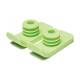 Lumex® 603210L Glide Skis for Walker - Lime Green