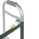 Lumex® 604070A Bariatric Dual-Release X-Wide Folding Walker, Without Wheels - Folding Lock