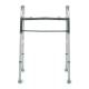 Lumex® 604070A Bariatric Dual-Release X-Wide Folding Walker, Without Wheels - Front View
