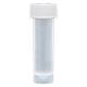 5mL Transport Tubes - PP Self-Standing Conical Bottom with PE White Screw Cap
