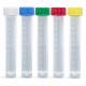 10mL Transport Tubes - Polypropylene Self-Standing Conical Bottom with Polyethylene Screw Cap