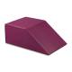 Clinton 61 Vinyl Covered Cube/Incline with Hook and Loop Closure, 37 Degree - Burgundy