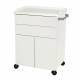 Model 6214 Mobile Treatment Cabinet with Two Drawers and Two Doors