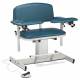 Clinton Power Series Extra Wide Blood Drawing Chair with Padded Arms Model 6351
