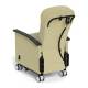 Champion Healthcare Solutions CHS-63P Alo Treatment Clinical Transport Recliner with Wing Back, Swing-Away Arms, Power Recline - 45 Left Back View