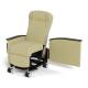 Champion Healthcare Solutions CHS-63P Alo Treatment Clinical Transport Recliner with Wing Back, Swing-Away Arms, Power Recline - Open Swing Arm 45 Left Front View