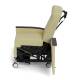 Champion Healthcare Solutions CHS-63P Alo Treatment Clinical Transport Recliner with Wing Back, Swing-Away Arms, Power Recline - Open Swing Arm Left Side View