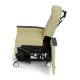 Champion Healthcare Solutions CHS-64P Alo Treatment Clinical Bariatric Transport Recliner with Wing Back, Swing-Away Arms, Power Recline - Open Swing Arm Left Side View