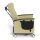 Champion Healthcare Solutions CHS-64P Alo Treatment Clinical Bariatric Transport Recliner with Wing Back, Swing-Away Arms, Power Recline - Right Side View