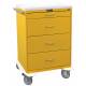 Harloff 6520 Classic Line Infection Control Cart 4 Drawer with Key Lock