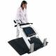 By sliding the release lever, you can easily fold down the columns for easy transport or vertical storage.