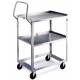 Lakeside Ergo-One Stainless Steel Utility Carts - 300 lbs Capacity