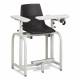 Clinton Standard Lab Series Extra-Tall Blood Drawing Chair with ClintonClean Arms