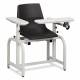 Clinton Standard Lab Series Blood Drawing Chair with Flip-Arm Model 66060