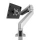 Compulocks 660REACH13APXB Reach Arm Mount with Apex Secured Enclosure - For 13" iPad Air, Clamped, Back View (Tablet is Not Included)
