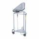 R&B Wire 669 Standard Triangular Hamper with Lid - Open