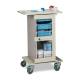 Clinton 67-110 ProVisions™ Point-of-Care Procedure Cart - Flat Workstation Top (Supplies are not included.)