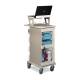 Clinton 67-384 ProVisions™ Point-of-Care Slimline Cart - Elevated Workstation Top, Door Angle (Laptop and Supplies are not included.)