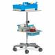 Clinton 67021 Phlebotomy Store & Go Cart (Tray pictured on top and all supplies shown not included)