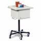 Clinton 67200 Phlebotomy Cart with Two-Bin (Supplies not included)