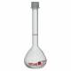 BrandTech 673895 Class B PMP Volumetric Flask with Polypropylene Screw Cap - 100mL