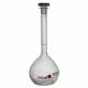 BrandTech 67504 Class A PMP Volumetric Flask with Polypropylene NS Stopper - 500mL