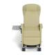 Champion Healthcare Solutions CHS-67P Ascent II Transport Recliner with Wing Back, Swing-Away Arms, Power Recline - Front View with Table Up