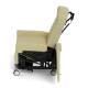 Champion Healthcare Solutions CHS-67P Ascent II Transport Recliner with Wing Back, Swing-Away Arms, Power Recline - Open Swing Arm Left Side View
