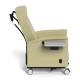 Champion Healthcare Solutions CHS-67P Ascent II Transport Recliner with Wing Back, Swing-Away Arms, Power Recline - Right Side View with Table Up