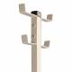 Harloff 680412 Medical Cart Coat and Hat Rack