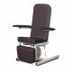 Clinton Model 6810 Recliner Series Hi-Lo Blood Drawing Chair Model 6810 (Upright Position) - Black Upholstery 