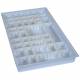 Harloff 68630-P1 Full Drawer Tray with Adjustable Dividers for 20.5" Drawers (3W) on AL and SL Carts