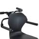 Padded armrests allow you to rest your arms comfortably.