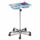 Clinton Mobile Phlebotomy Stand with Two-Bin