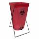 R&B Wire Products 698 Stationary X-Frame Wire Hamper - With Bag (Please Note: Bags are Sold Separately)