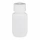 Globe Scientific 7010060 Diamond® RealSeal™ Wide Mouth, Round, HDPE Bottle with PP Cap - 60 mL