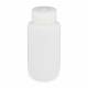 Globe Scientific 7010250 Diamond® RealSeal™ Wide Mouth, Round, HDPE Bottle with PP Cap - 250 mL