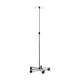 Lumex® 7016A Stainless Steel Deluxe IV Stand - Extended