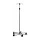 Lumex® 7016A Stainless Steel Deluxe IV Stand - Shorter