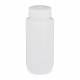 Globe Scientific 7020500 Diamond® RealSeal™ Wide Mouth, Round, LDPE Bottle with PP Cap - 500 mL