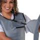 Tether has a ring that makes it easy to secure the thyroid collar to your lead apron.