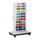 Clinton 7027-F Mobile Cuff Weight and Dumbbell Rac - With Dumbbells (Dumbbells are Not Included)