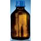 BrandTech Amber Threaded Bottle - Ethylene-Acrylate Coated