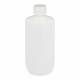 Globe Scientific 7060500 Diamond® RealSeal™ Narrow Mouth, Boston Round, HDPE Bottle with PP Cap - 500 mL