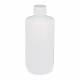 Globe Scientific 7070500 Diamond® RealSeal™ Narrow Mouth, Boston Round, LDPE Bottle with PP Cap - 500 mL