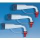 Discharge Tube with Integrated Valve - Red Cap