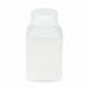 Globe Scientific 7160250 Diamond® RealSeal™ Bottle, Wide Mouth, Square, PP with PP Cap - 250 mL